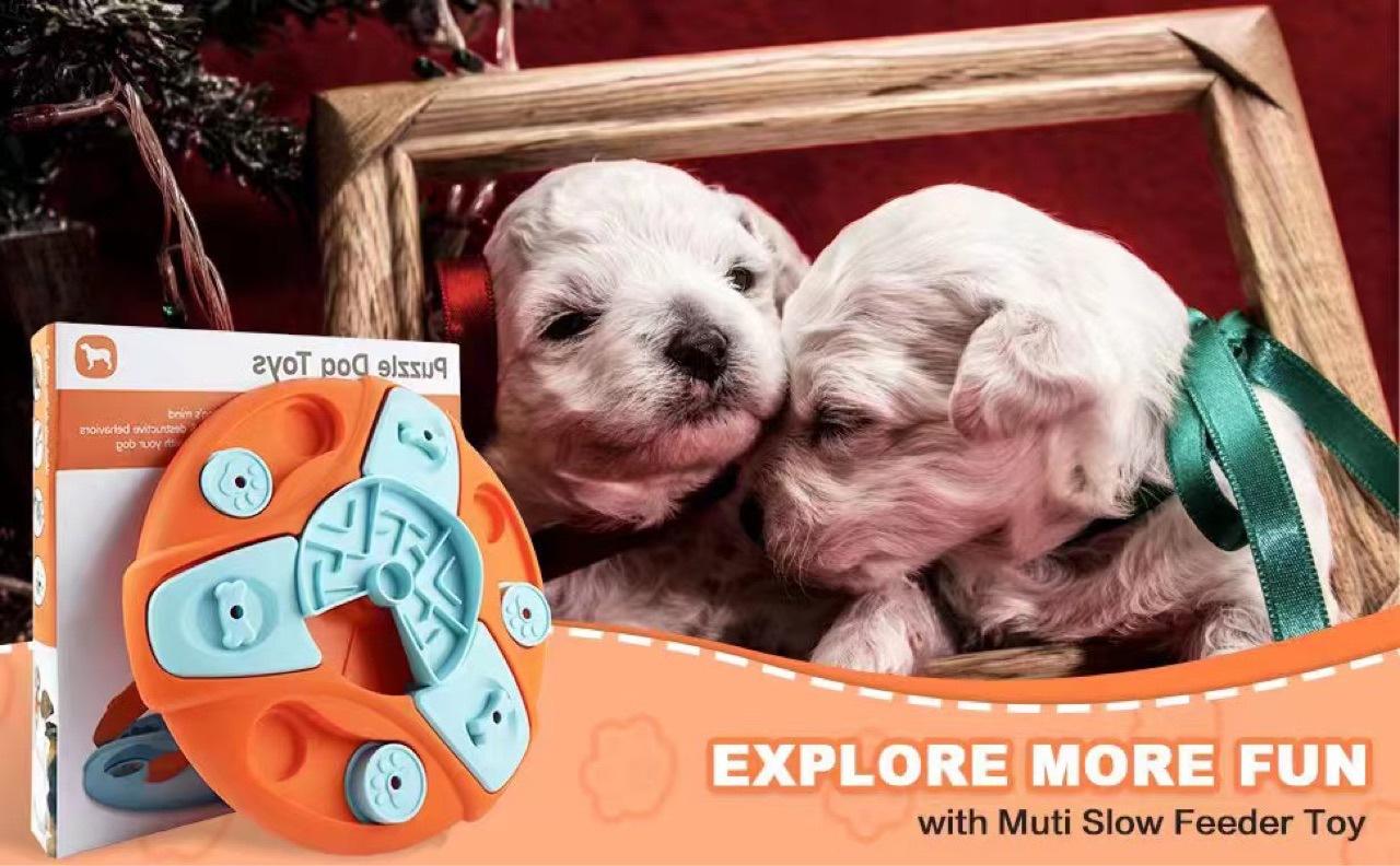 Circular Puzzle Pet Toys