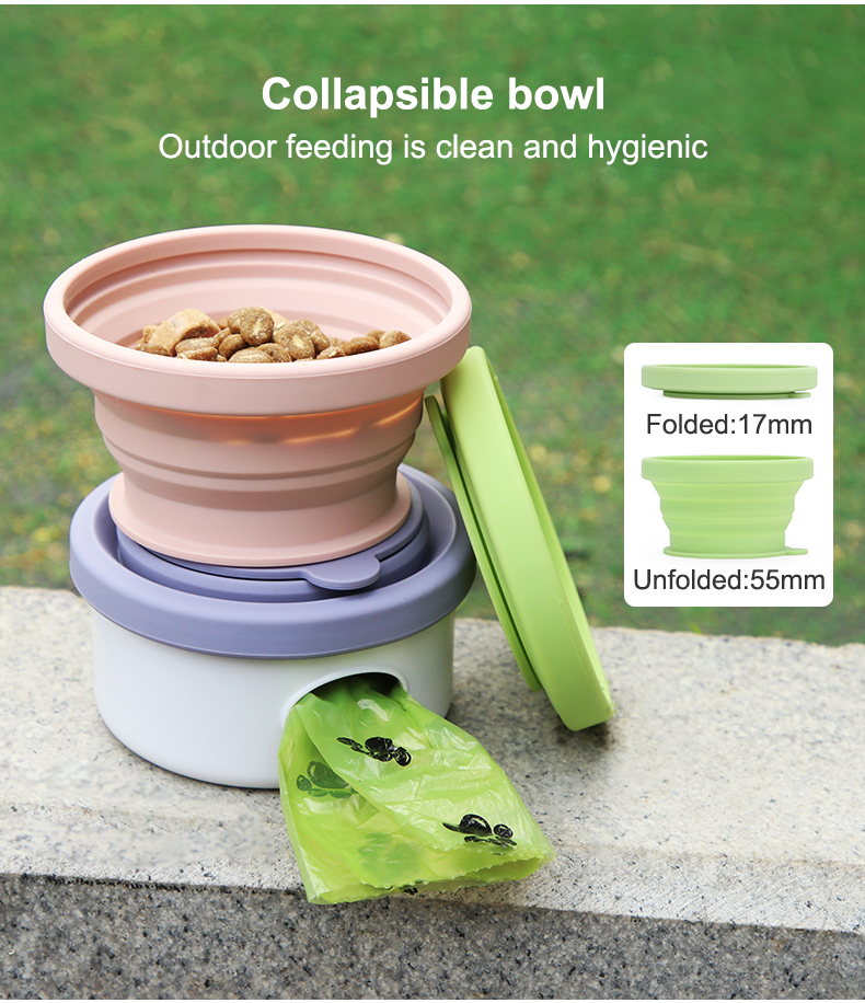 3 in 1 Pet Feeding Bowl